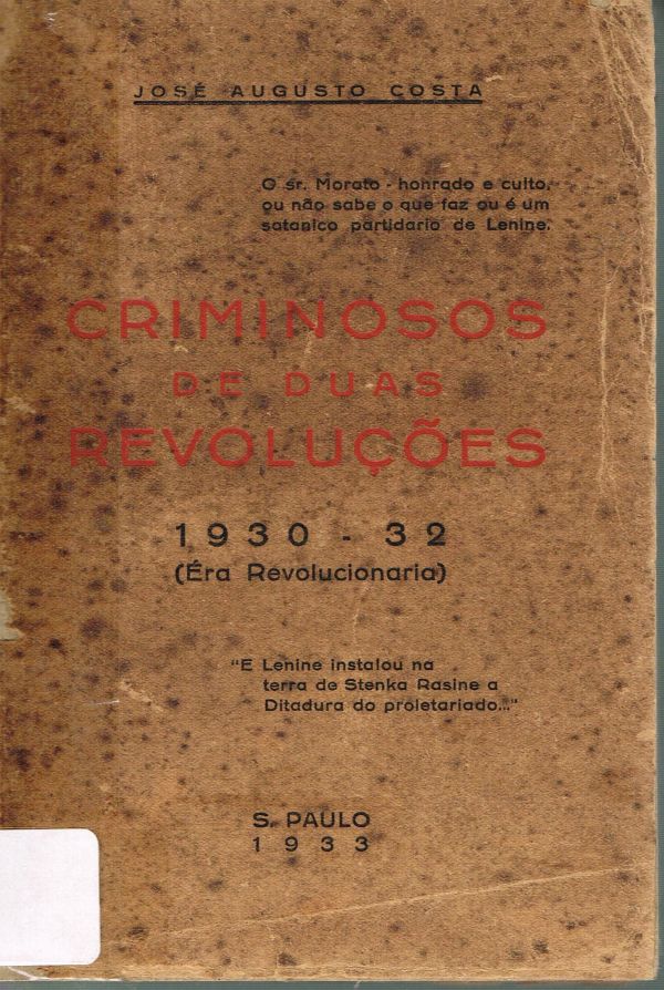 Criminosos de Duas Revoluções